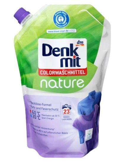 DM Denkmit, Nature, Tekutý prostředek na praní barev, 23 praní
