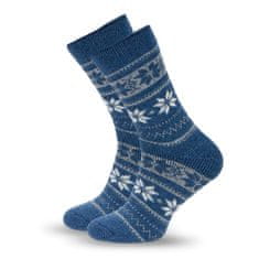 Aleszale 6x pánské vlněné teplé tlusté ponožky ALPAKA 40-43