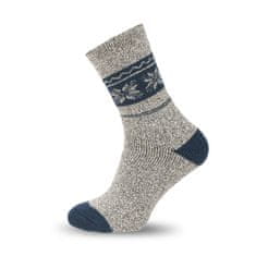 Aleszale 6x pánské vlněné teplé tlusté ponožky ALPAKA 44-47