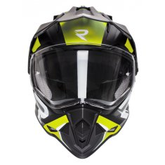 Street racer Enduro přilba Tracker černo-fluo žlutá Velikost: XL