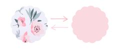 BabyBoom Baby Zavinovací Bavlna Oboustranná Květiny/Pudrově Růžová