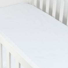BabyBoom Bavlněné Povlečení Do Postýlky 120X60 Cm Premium Bílé