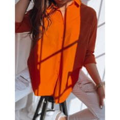 Dstreet Dámská košile KATILIN oranžová dy0312 S