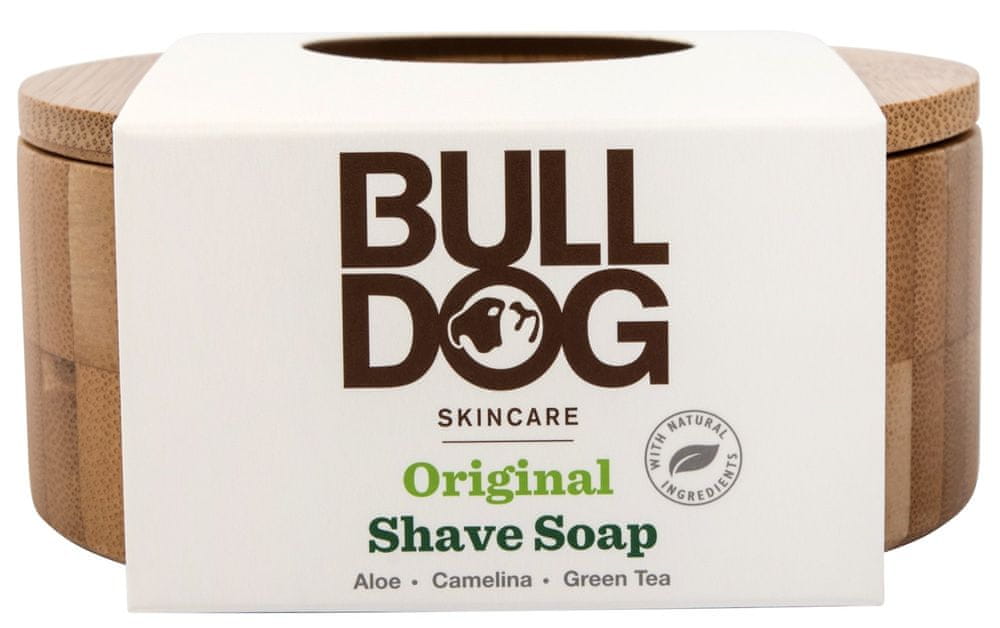 Levně Bulldog Shave Soap Holicí mýdlo v bambusové misce 100 g