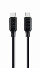 Gembird CABLEXPERT Kabel USB PD (Power Delivery), 60W, Type-C na Type-C kabel (CM/CM), 1,5m, datový a napájecí, černý