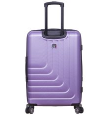 Cestovní kufr TUCCI T-0128/3-L ABS - fialová