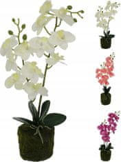 Koopman Umělá orchidej dekorativní květina 40 cm