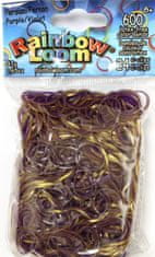 Rainbow Loom Original-gumičky-600ks-perské- fialové/zlaté