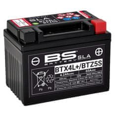 BS-BATTERY V továrně aktivovaný akumulátor BTX4L+ / BTZ5S (FA) (YTX4L (FA)) SLA