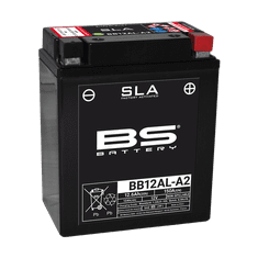 BS-BATTERY V továrně aktivovaný akumulátor BB12AL-A2 (FA) (YB12AL-A2 (FA)) SLA