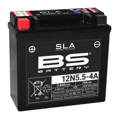 BS-BATTERY V továrně aktivovaný akumulátor 12N5.5-4A (FA) SLA