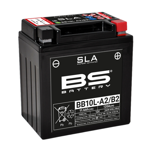 BS-BATTERY V továrně aktivovaný akumulátor BB10L-B2 (FA) (YB10L-B2 (FA)) SLA