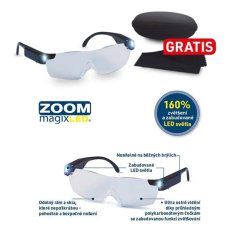 INTEREST Zvětšovací brýle - Zoom Magix LED.