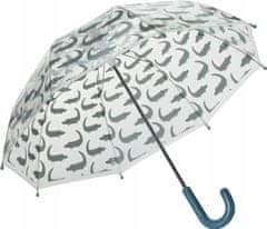 Koopman Dětský průhledný skládací deštník 58 cm