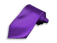 SOONRICH Kravata fialová - šířka 6 cm