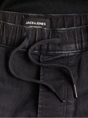 Jack&Jones Pánské kraťasy JJIRICK Regular Fit 12223985 Black Denim (Velikost L)