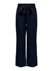 Jacqueline de Yong Dámské kalhoty JDYSAY Loose Fit 15254626 Sky Captain (Velikost 40)