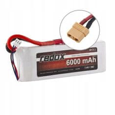 REDOX Redox 6000 mAh 7,4V 30C baterie - LiPo pack