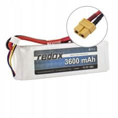 REDOX LiPo pack Redox baterie 3600 mAh 11,1V 20C