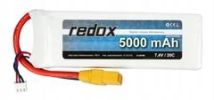 REDOX Redox 5000 mAh 7,4V 20C baterie - LiPo pack