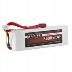 REDOX LiPo pack Redox baterie 3600 mAh 14,8V 30C XT