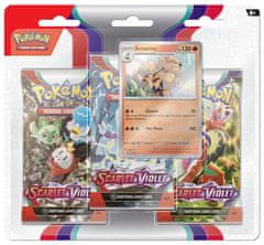 Pokémon Sběratelské kartičky TCG: Scarlet & Violet - 3-Pack Blister booster Arcanine