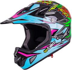 W-TEC Downhill přilba FS-605 Allride (Velikost: XL (61-62), Barva: Yellow Graphic)