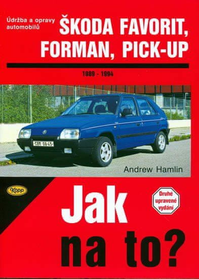 Kopp Škoda Favorit, Forman, Pick-up - 1989 - 1994 - Jak na to? - 37.