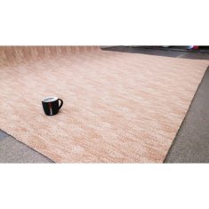 Spoltex Metrážový koberec Leon 81344 krémová rozměr š.300 x d.277 cm MIL