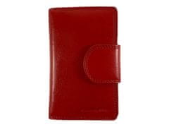 Dailyclothing Dámská kožená peněženka - červená SN02