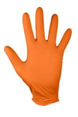 NEO Tools NEO TOOLS Oranžové nitrilové rukavice, balení po 50 ks, M
