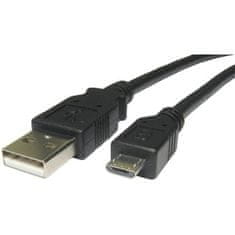 AQ USB kabel Micro USB - USB 2.0 A, M/ M , 1 m (CC64010)