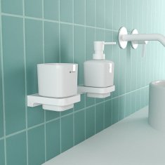 BPS-koupelny Sada koupelnových doplňků MAYA bílá - MAB set-31K-T-05