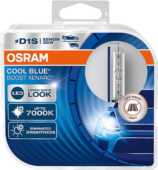 Osram OSRAM XENARC D1S 35W PK32d-2 COOL BLUE BOOST 7000K 66140CBB-HCB 2ks