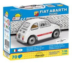Cobi COBI 24524 Fiat 500 Abarth 595, 1:35, 70 k