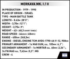 Cobi COBI 2621 Armed Forces Merkava Mk. I/II, 1:35, 825 k