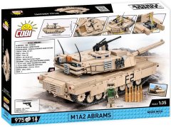 Cobi COBI 2622 Armed Forces Abrams M1A2, 1:35, 982 k, 1 f