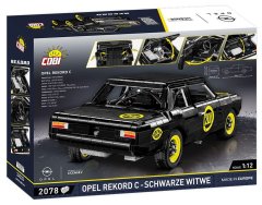 Cobi COBI 24333 Opel Rekord C Schwarze Witwe, 1:12, 1850 k
