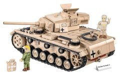 Cobi COBI 2562 II WW Panzer III Ausf J, 2 v 1, 780 k, 2 f