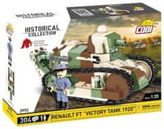 Cobi COBI 2992 Great War Renault FT Victory Tank 1920, 1:35, 304 k, 1 f