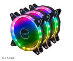 Akasa přídavný ventilátor Vegas AR7 LED 12 cm kit