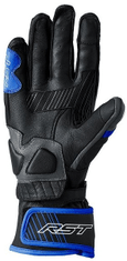 RST rukavice FULCRUM CE 3179 černo-modro-bílo-šedé 10/L