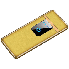 OEM Elektrický zapalovač s USB nabíjením Easy-Zlatá KP25785