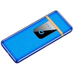 OEM Elektrický zapalovač s USB nabíjením Easy-Modrá KP25786