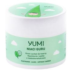 Yumi Niaci Guru Cream-sorbet na obličej Špenát a okurka - krém na obličej intenzivní hydratace a boj proti nedokonalostem, 50ml