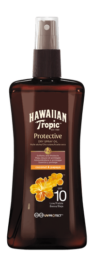 Hawaiian Tropic Protective Dry Spray Oil SPF 10 200 ml