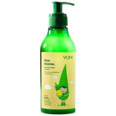 Yumi Aloe & Pineapple tekuté mýdlo - aloe-ananasové intenzivně hydratační tekuté mýdlo, dělá pokožku hladkou a příjemnou na dotek, 300ml