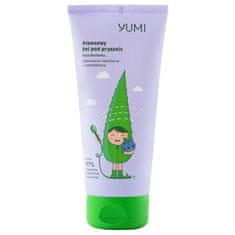 Yumi sprchový gel Aloe & Blueberry - hydratační tělová kosmetika, hydratace a výživa pokožky, uklidňující podráždění, 200ml