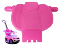 Lean-toys 614W růžové opěradlo pro jízdu