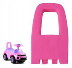 Lean-toys 613W růžové opěradlo pro jízdu